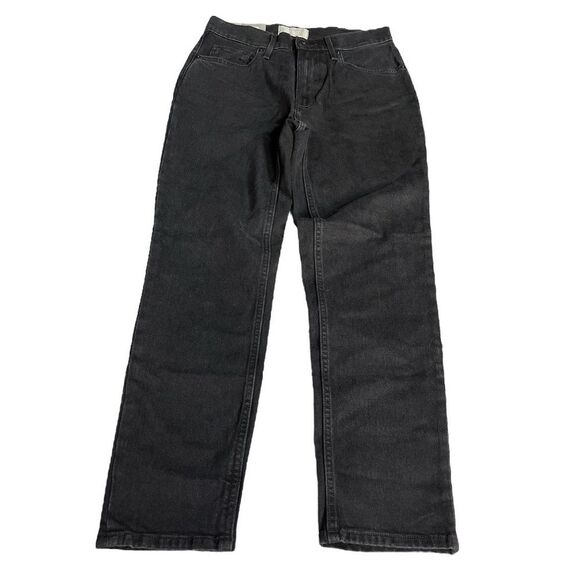 Everlane The Original Cheeky Cropped Jeans Coal Black Size 28 - Picture 1 of 12